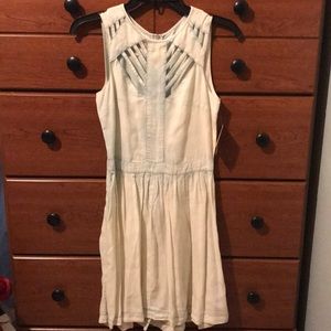 This tinted denim dress is so different!